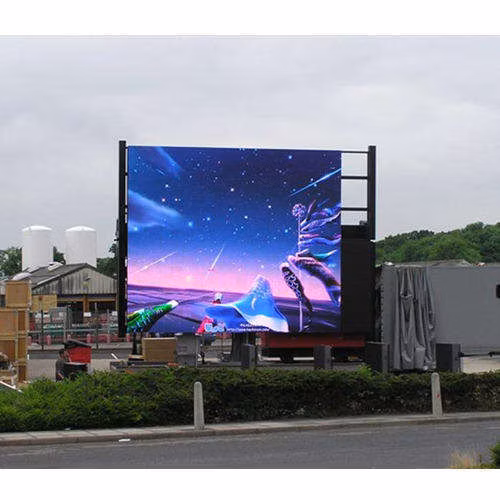Exterior RGB Pantalla LED Publicidad Medios Publicidad Panel digital Pantalla LED Señal para anuncios con gabinete de acero